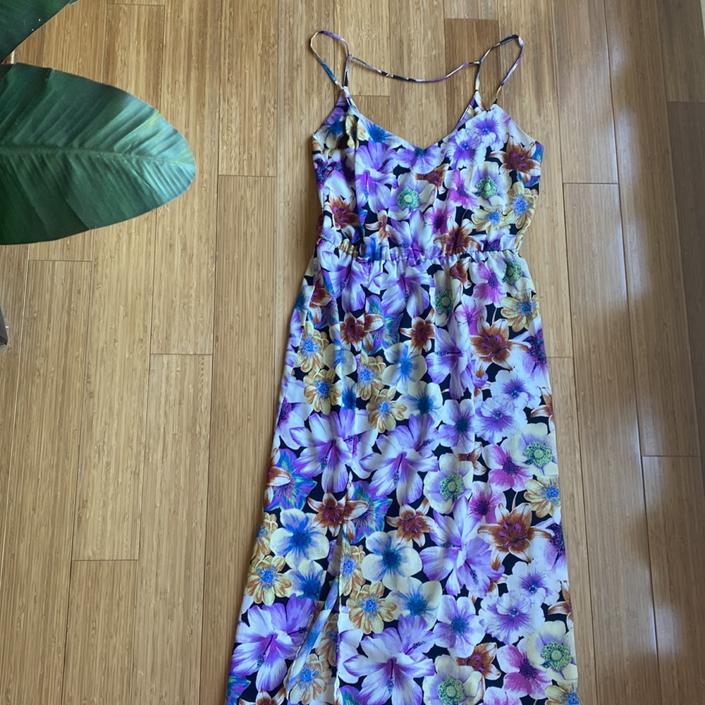 Floral maxi dress